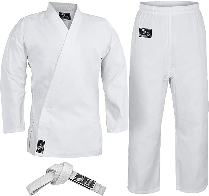 Hawk Sports Karate Uniform for Kids & Adults Lightweight Student Karate Gi Martial Arts Uniform with Belt